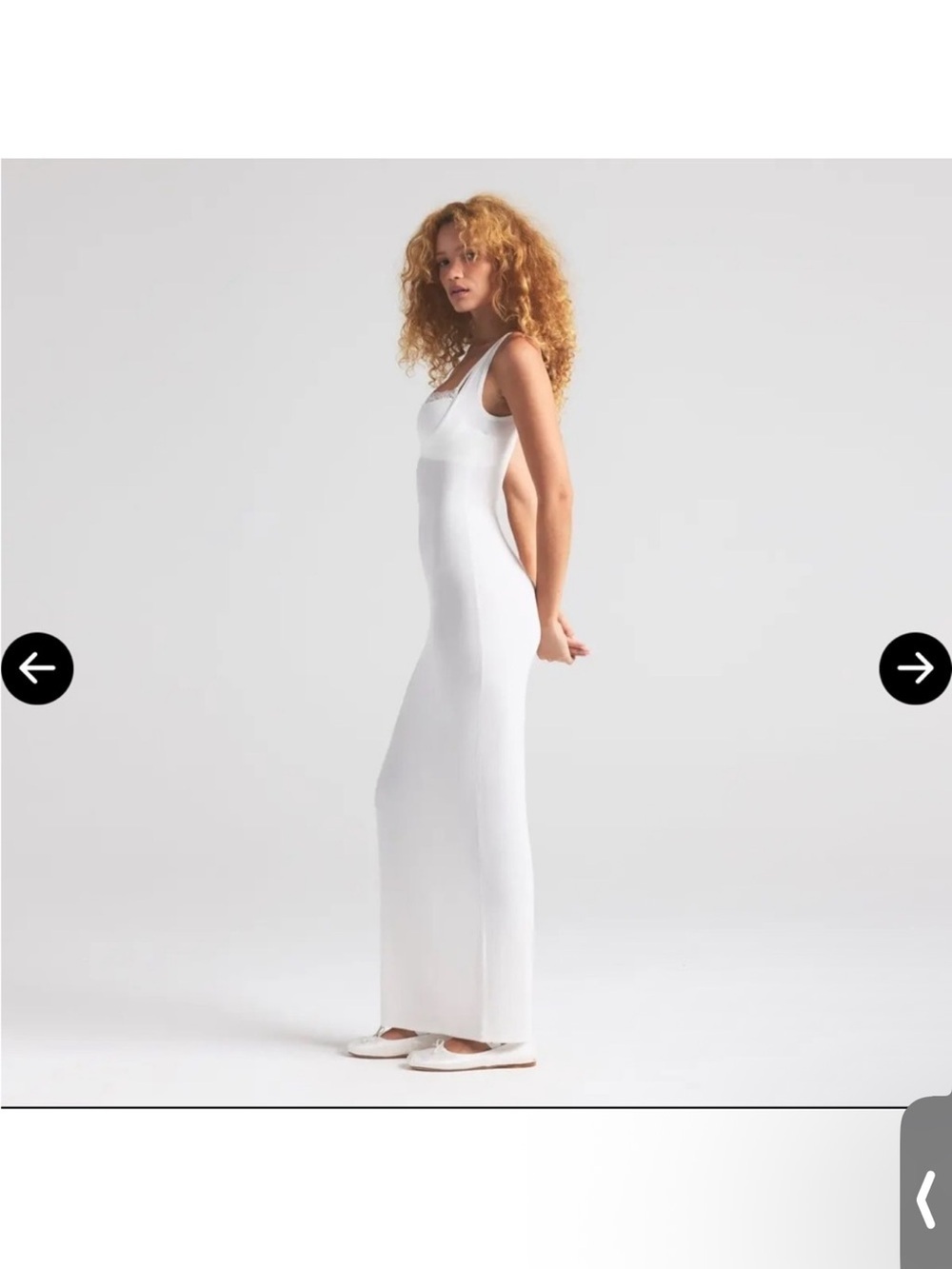 SKIMS marble soft lounge lace long dress with bralette - Picture 3 of 5